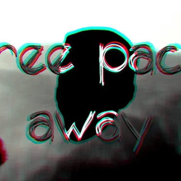 three paces away.
