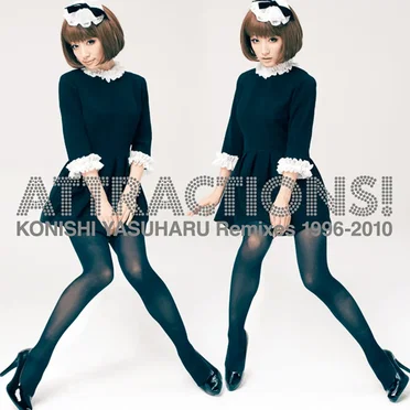 ATTRACTIONS! KONISHI YASUHARU Remixes 1996-2010 by Various Artists - album cover