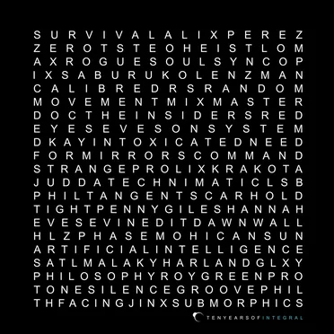 Ten Years of Integral by Various Artists - album cover