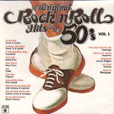 The Original Rock n Roll Hits of the 50’s, Vol 1 by Various Artists - album cover