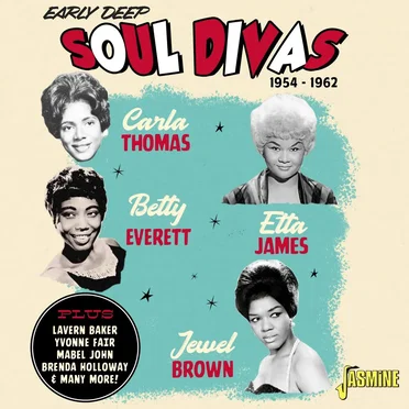Early Deep Soul Divas 1954-1962 by Various Artists - album cover
