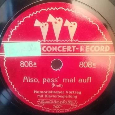 Also, pass’ mal auf! / Beim Großreinemachen