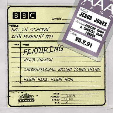 1991-02-26: BBC in Concert