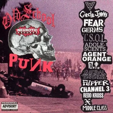 Old School Punk by Various Artists - album cover