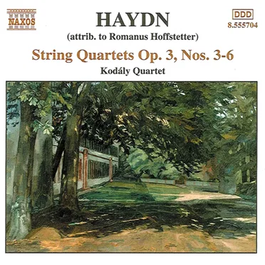 String Quartets: Op. 3, nos. 3-6