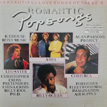 Romantic Popsongs by Various Artists - album cover