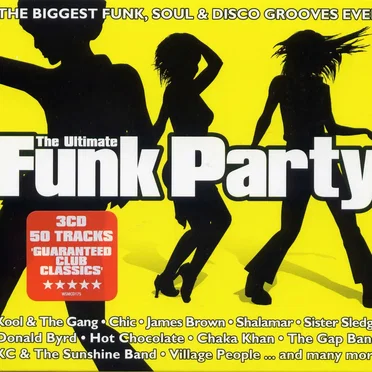 The Ultimate Funk Party by Various Artists - album cover