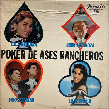 Poker de ases rancheros by Various Artists - album cover