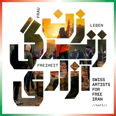 Frau Leben Freiheit by Swiss Artists for Free Iran - album cover