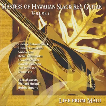 Masters of Hawaiian Slack Key Guitar, Volume Two by Various Artists - album cover