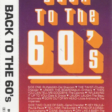 Back to the 60's by Various Artists - album cover