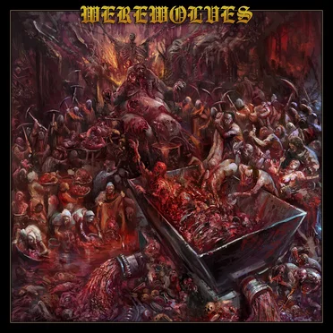 Spittle‐Flecked Rant by Werewolves - album cover