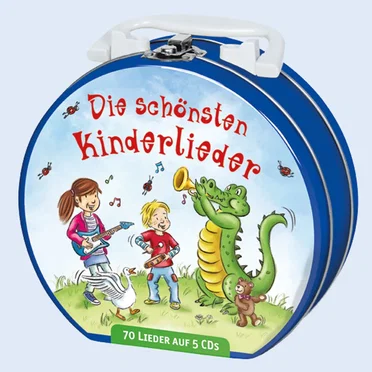 Die schönsten Kinderlieder (Mein Hörbuch-Koffer) by Various Artists - album cover