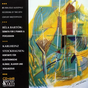 Béla Bartók: Sonata for 2 Pianos & Percussion / Karlheinz Stockhausen: Kontakte für elektronische Klänge, Klavier & Schlagzeug