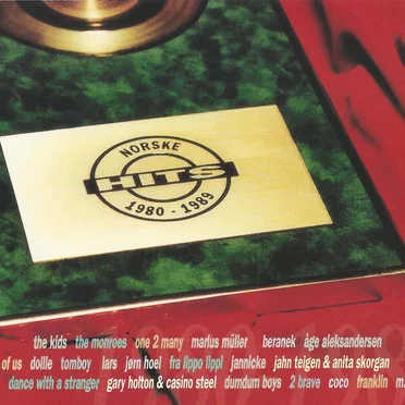 Norske hits 1980-1989 by Various Artists - album cover