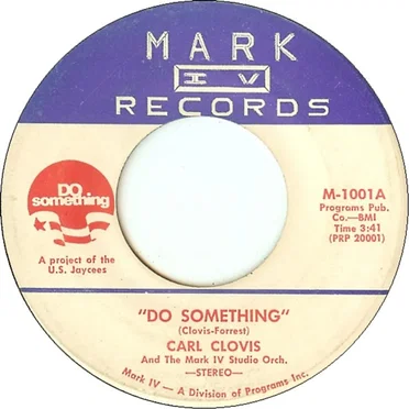 Do Something / Gentle Breeze by Carl Clovis - album cover