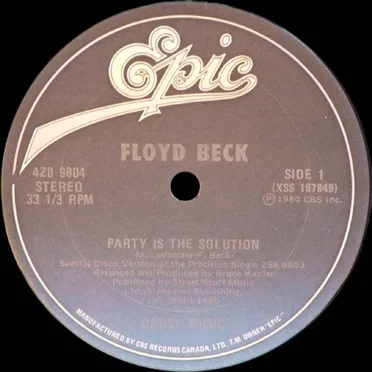 Party Is the Solution by Floyd Beck - album cover