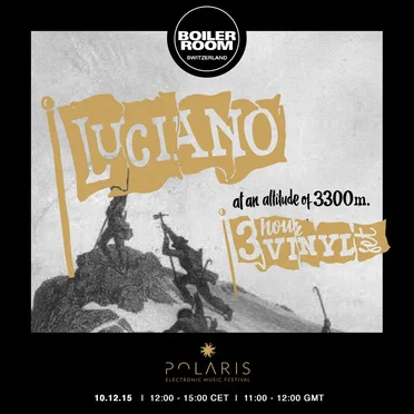 3 Hour Vinyl Set at an Altitude of 3300m.