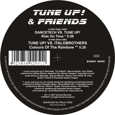 Tune Up! & Friends by Various Artists - album cover