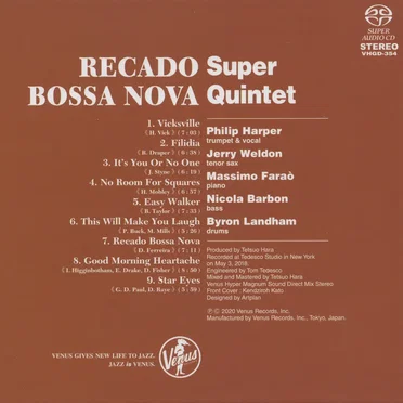 Recado Bossa Nova by Super Quintet - album cover