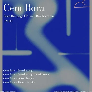 Burn the Page EP by Cem Bora - album cover