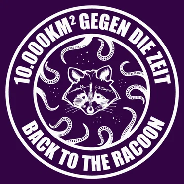 Back to the Racoon by 10.000 km² gegen die Zeit - album cover