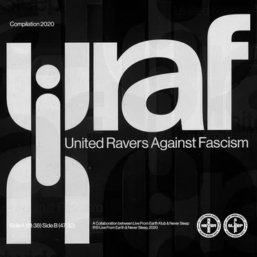United Ravers Against Fascism by Various Artists - album cover