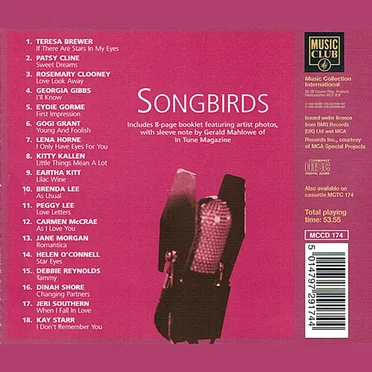 Songbirds by Various Artists - album cover