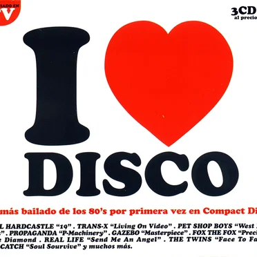I Love Disco by Various Artists - album cover