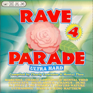 Rave Parade 4: Ultra Hard by Various Artists - album cover