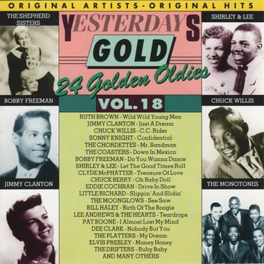 Yesterdays Gold, Vol. 18 (24 Golden Oldies) by Various Artists - album cover