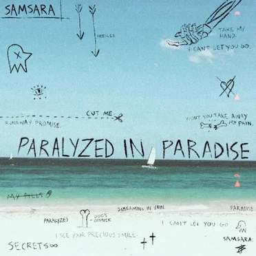PARALYZED IN PARADISE by SAMSARA. - album cover