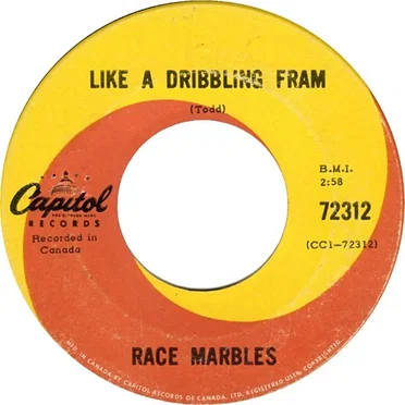 Like a Dribbling Fram / Someday by Race Marbles - album cover