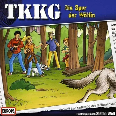 TKKG 177: Die Spur der Wölfin by Stefan Wolf - album cover