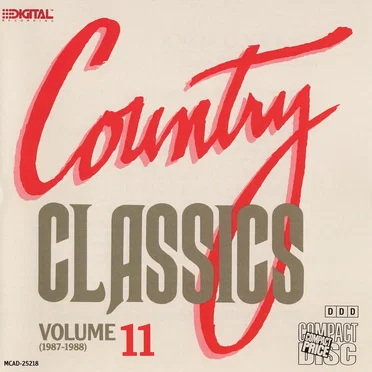 Country Classics, Vol. 11 (1987-1988) by Various Artists - album cover