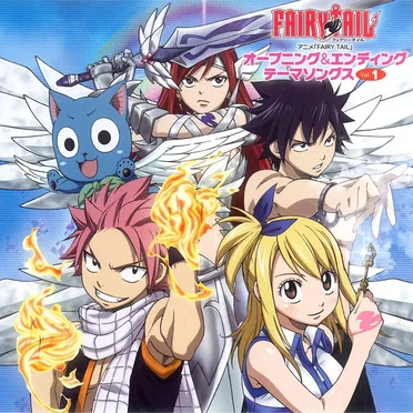 アニメ「FAIRY TAIL」オープニング&エンディング テーマソングス Vol.1 by Various Artists - album cover