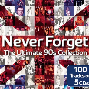 Never Forget: The Ultimate 90s Collection by Various Artists - album cover