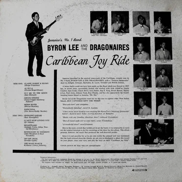 Caribbean Joy Ride by Byron Lee and the Dragonaires - album cover