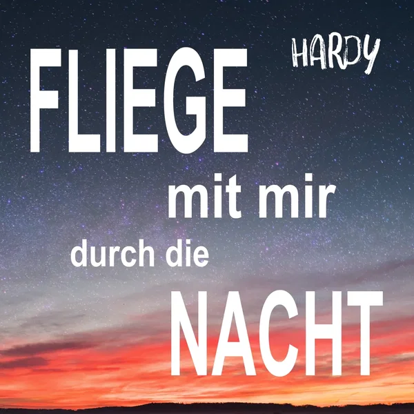 Fliege mit mir durch die Nacht
