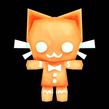 gingerbread cat
