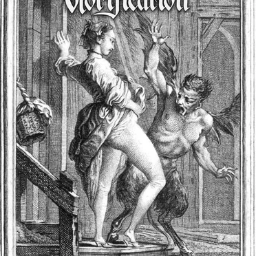 Jeune Sorcière Et la Séduction Du Diable