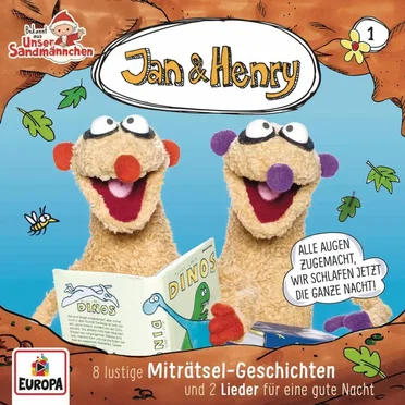 Jan & Henry 1: 8 lustige Miträtsel-Geschichten und 2 Lieder für eine gute Nacht