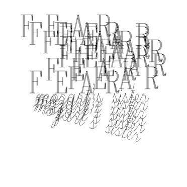 Dear Fear by Mozart's Sister - album cover