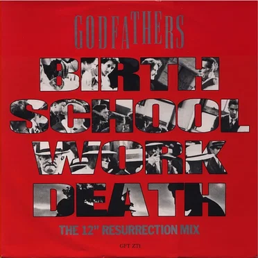 Birth, School, Work, Death by The Godfathers - album cover