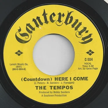 (Countdown) Here I Come by The Tempos - album cover