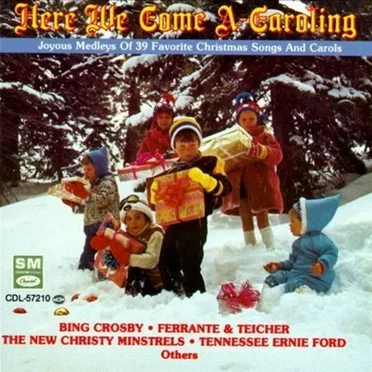Here We Come A-Caroling by Various Artists - album cover