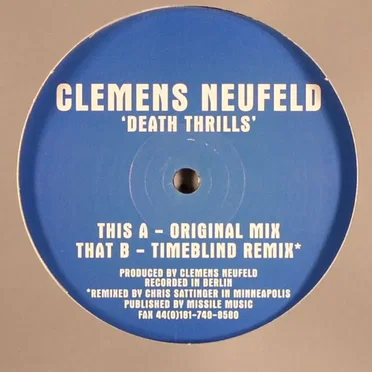Death Thrills by Clemens Neufeld - album cover
