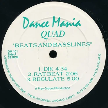 Beats and Basslines by Quad - album cover