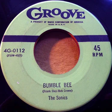 Bumble Bee / As I Live On by The Sonics - album cover