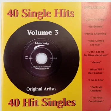40 Single Hits, Volume 3 by Various Artists - album cover